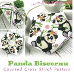 (image for) Panda Biscornu - March